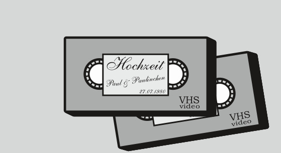 Preis 1 VHS-Kassetten Digitalisierung
